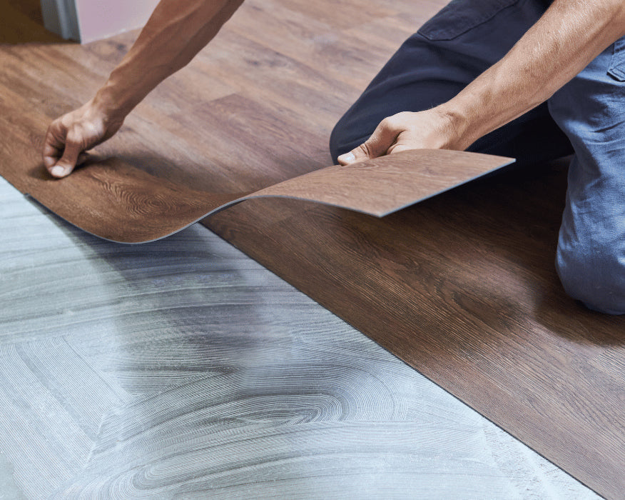 peel and stick floor tile