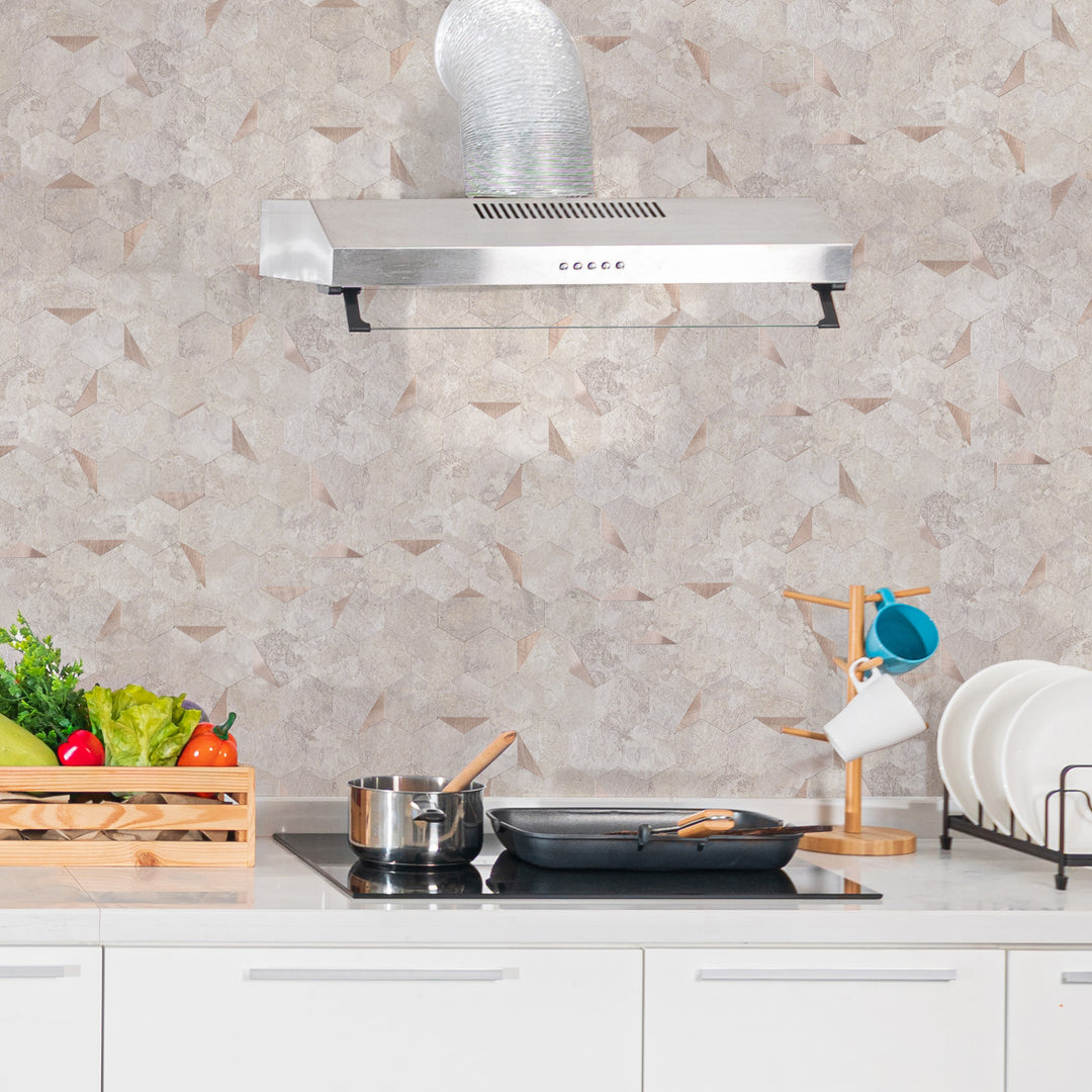 Luxurious finish for kitchen applications