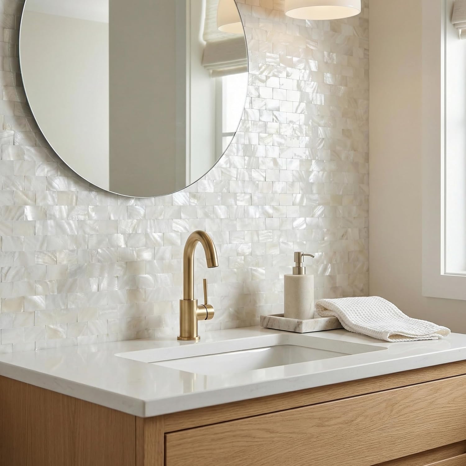 peel and stick tile for bathroom