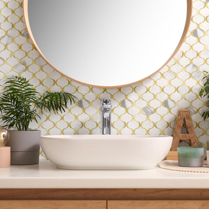 Elegant aesthetic in the bathroom