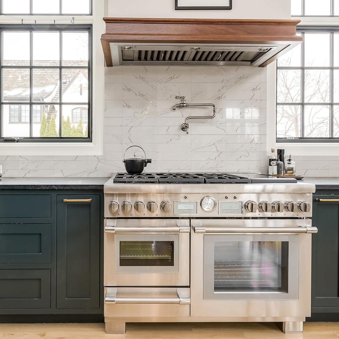 The appearance following the installation of the kitchen