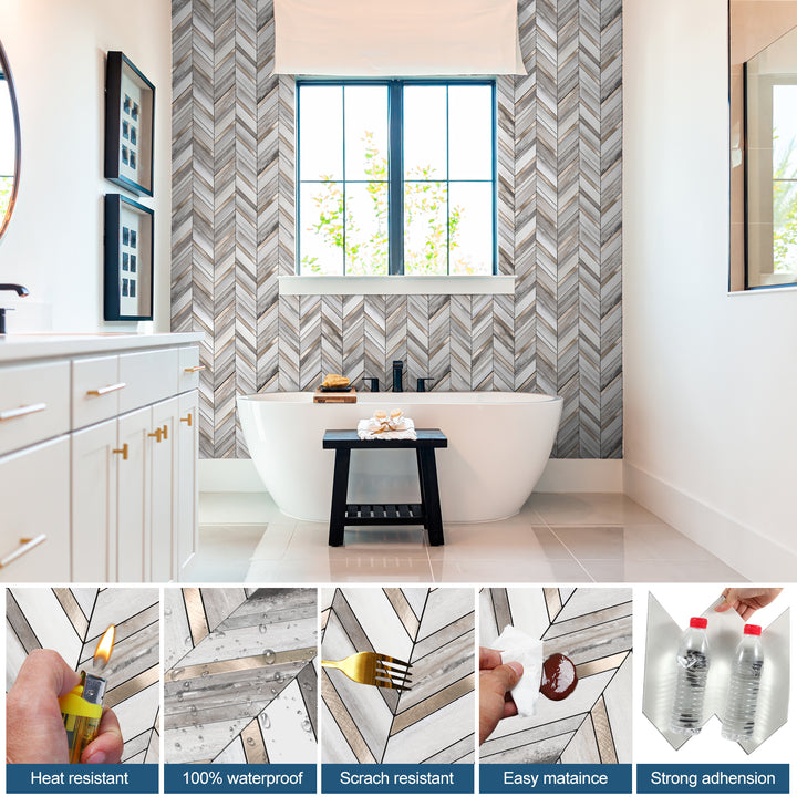 bathroom stick on tiles