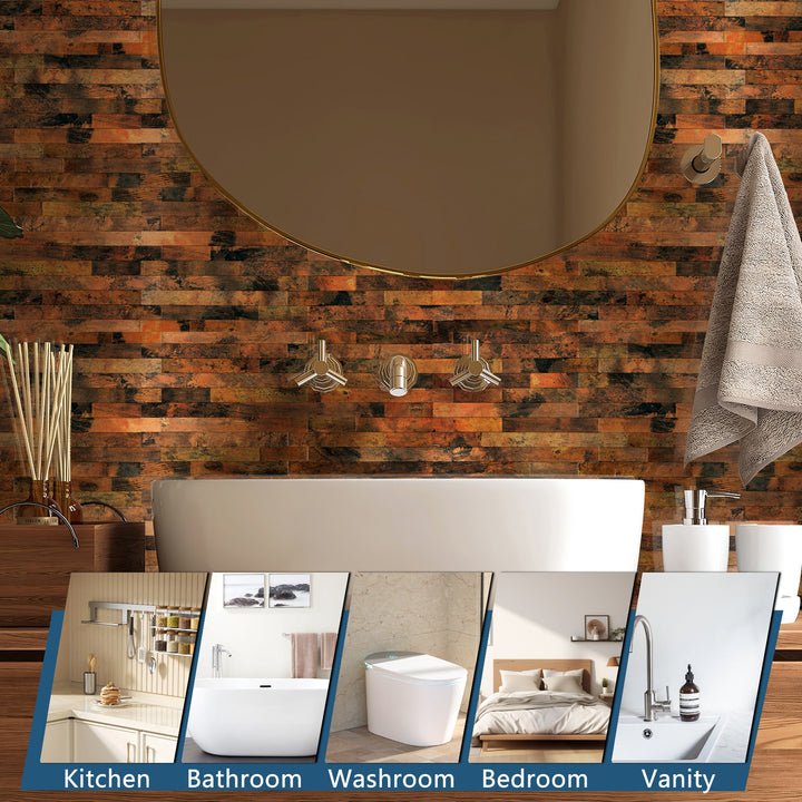 bathroom peel and stick tiles