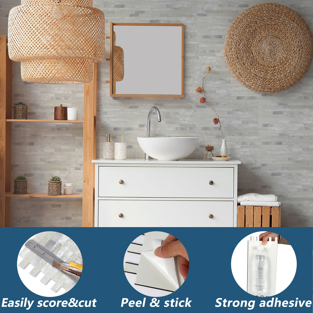 Sophisticated look in the bathroom