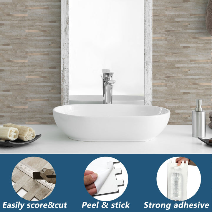 stick on bathroom tiles wall