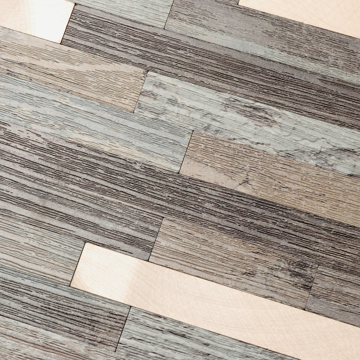 Backsplash Linear Blend Tile Detail