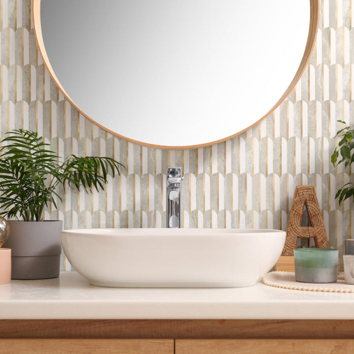 peel and stick bathroom tiles