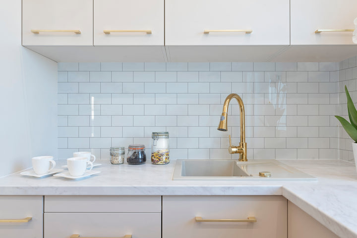 Luxurious finish for kitchen applications