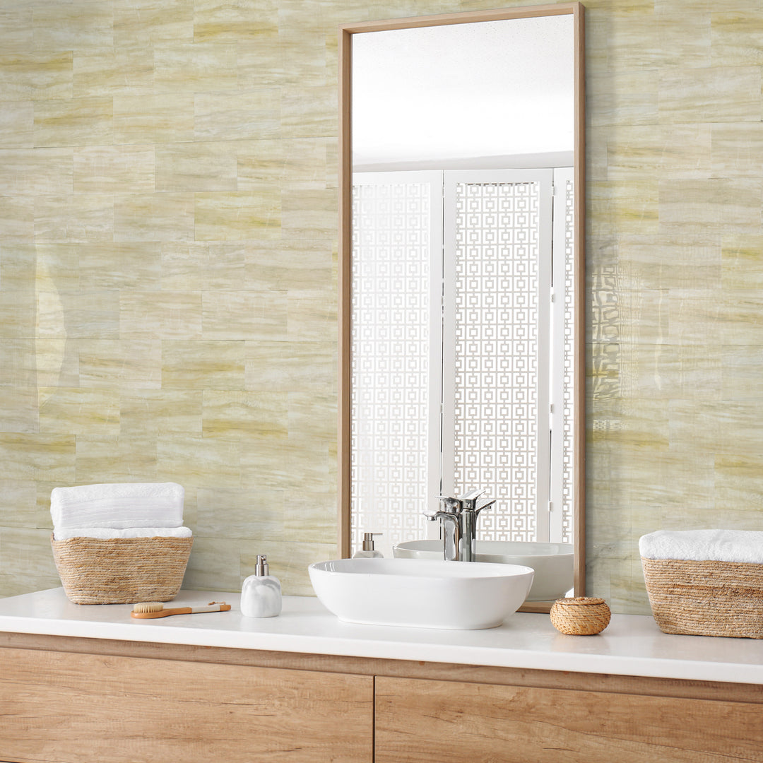 Sophisticated look in the bathroom