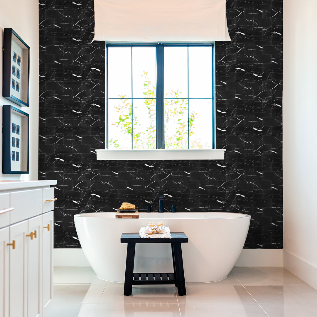 Luxurious finish for bathroom applications