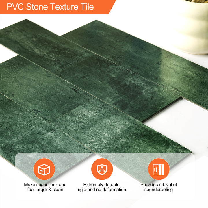Clear image of self-adhesive tile patterns