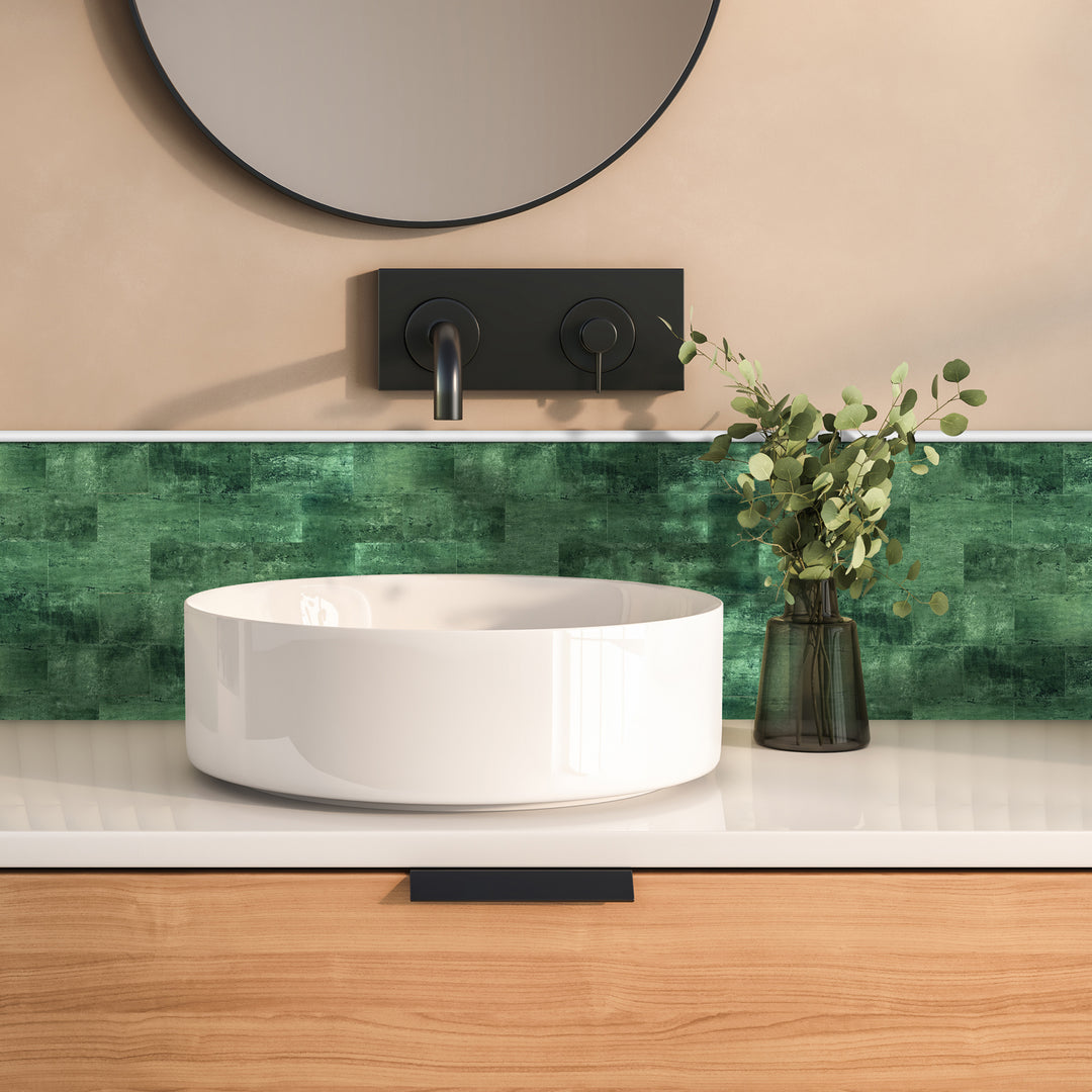 Sophisticated look in the bathroom