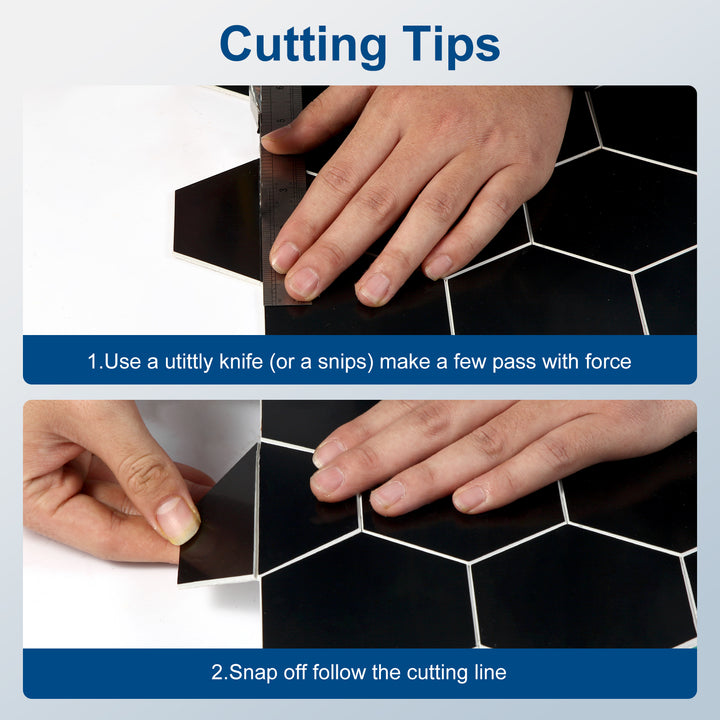 Tips for cutting backsplash tiles