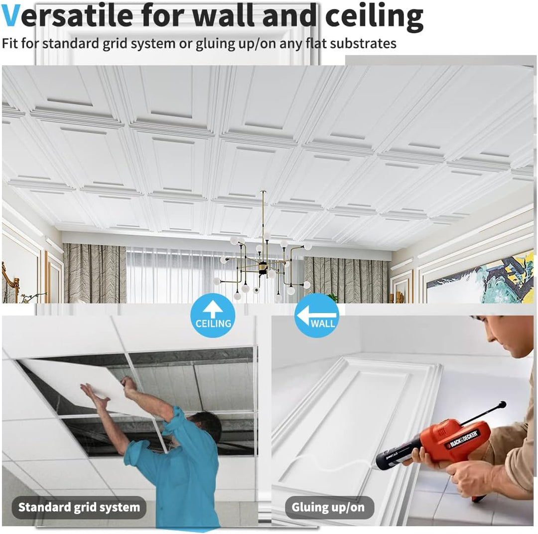 versatile for wall and ceiling