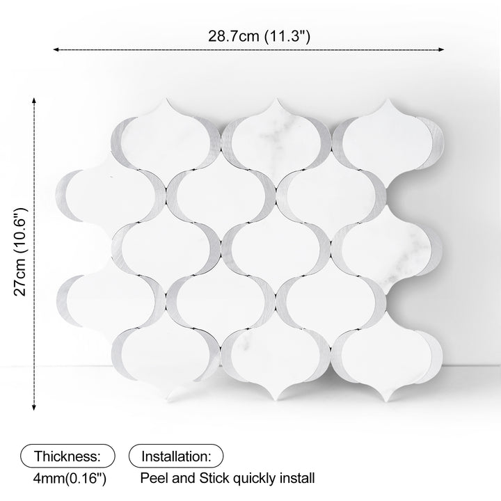 backsplash tile size