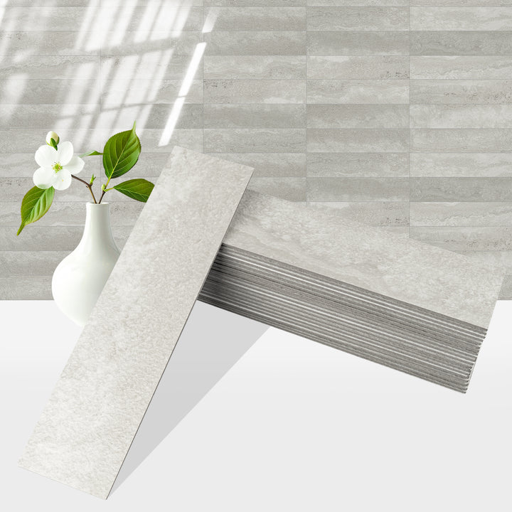 gray stone peel and stick tiles