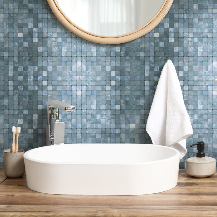 peel and stick bathroom tiles