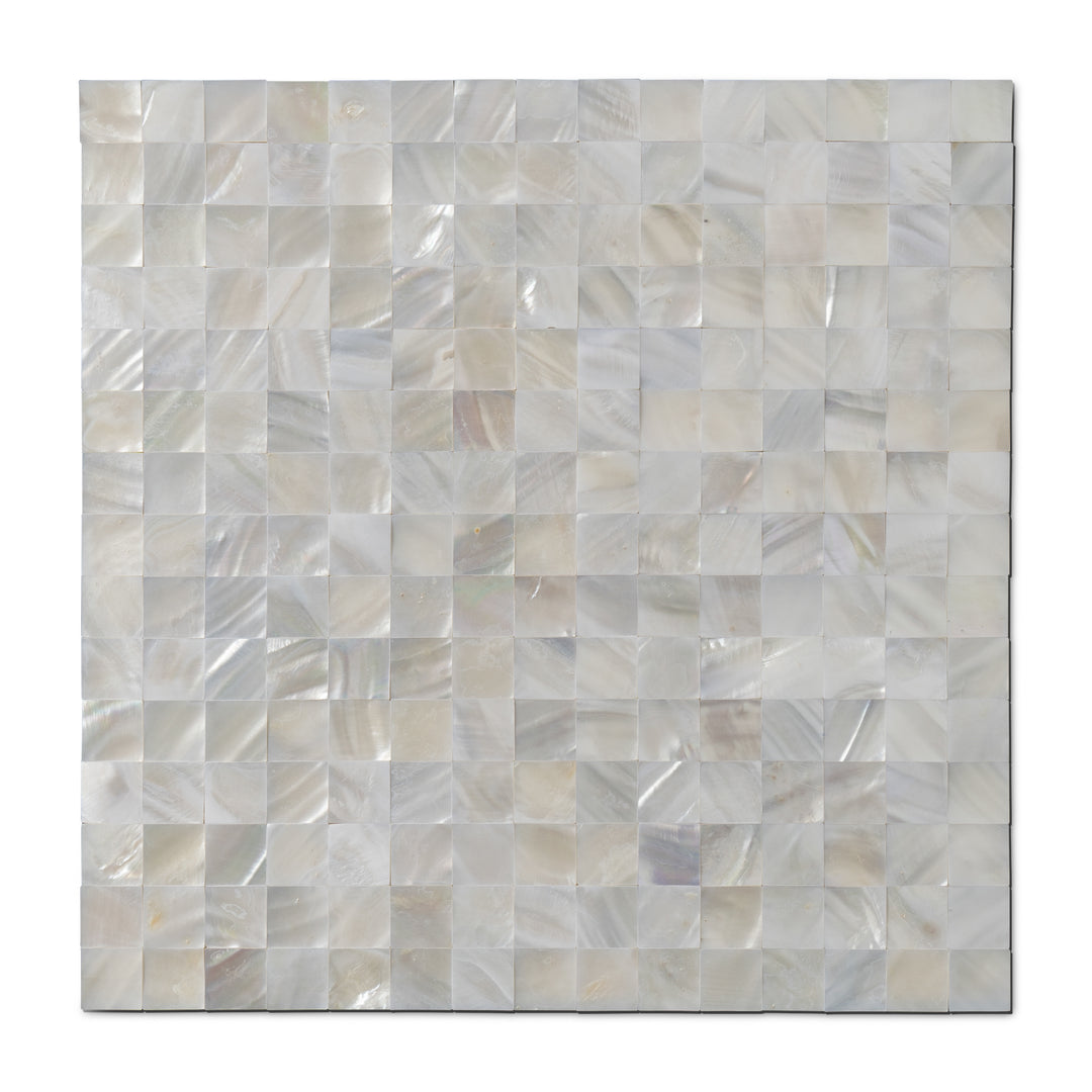 White Nature Peel and Stick Tile