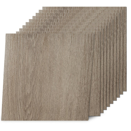 Pecan Tan Peel and Stick Floor Tile