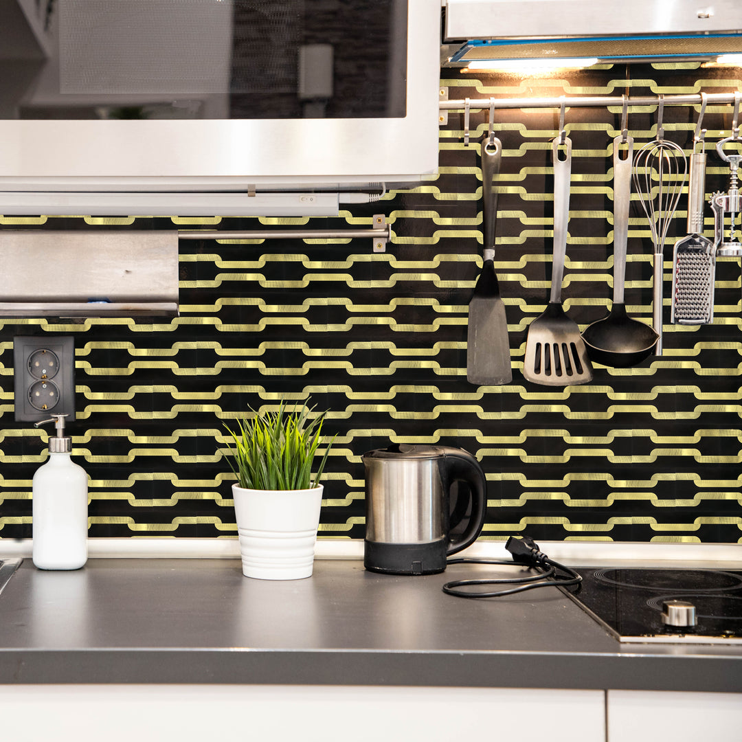 Luxurious finish for kitchen applications