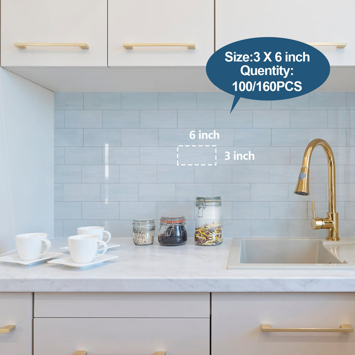 peel and stick tiles Size