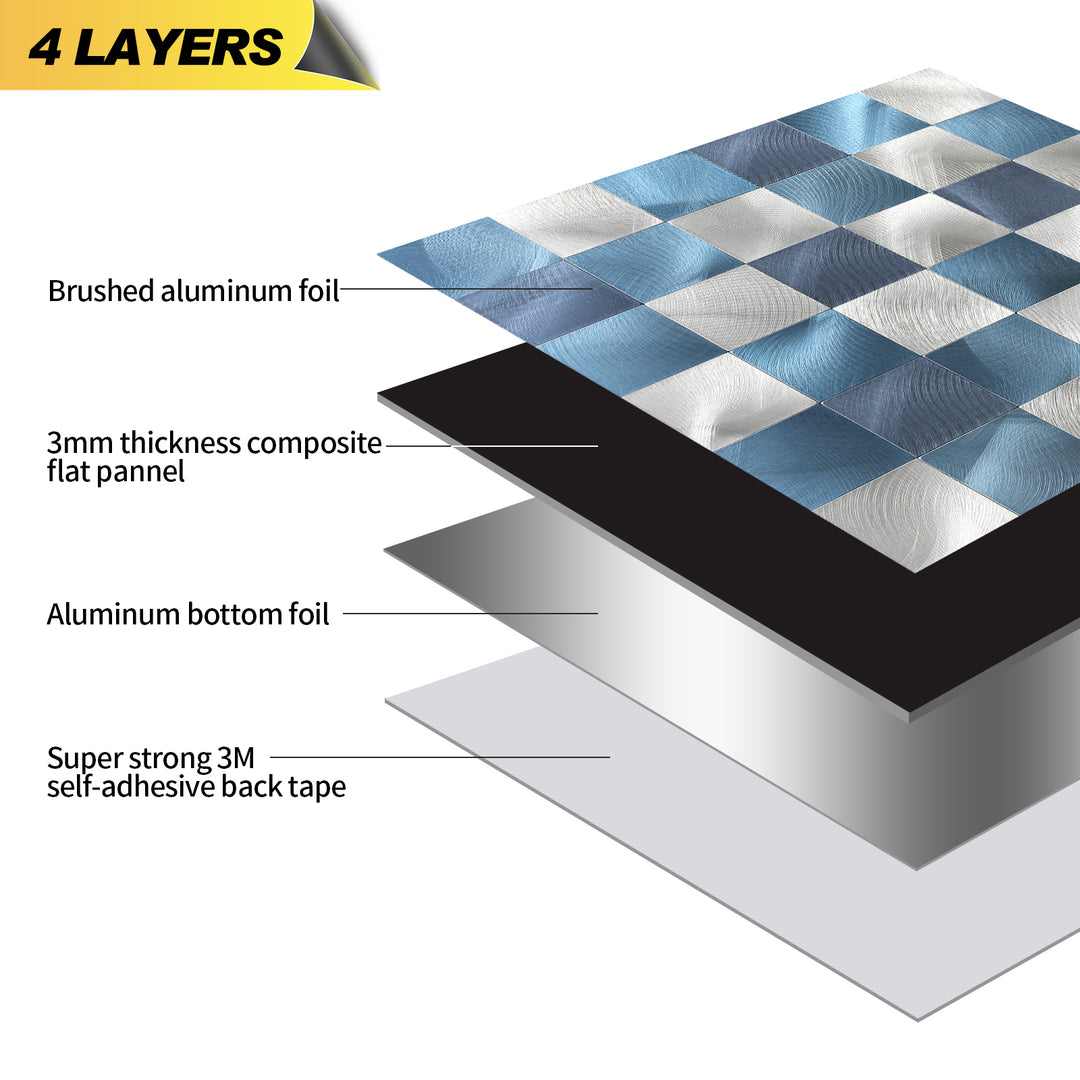 backsplash tile 4 layers