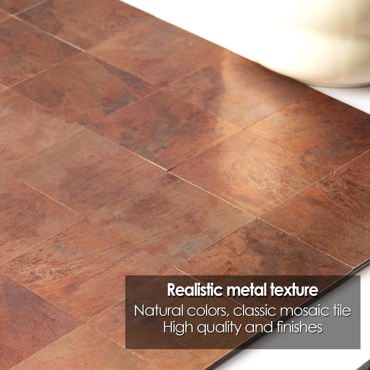 copper tile texture