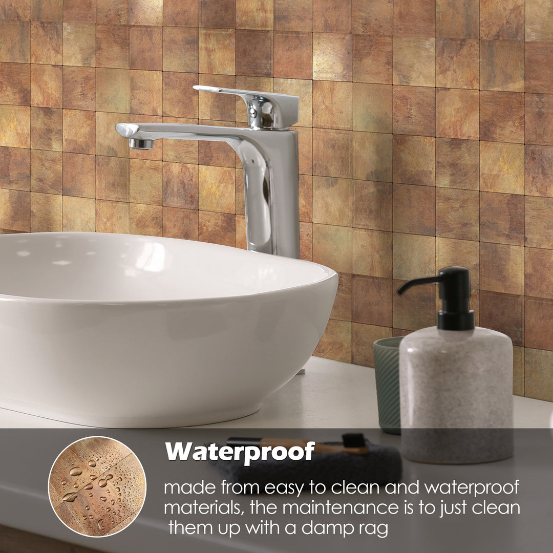 peel and stick bathroom tiles