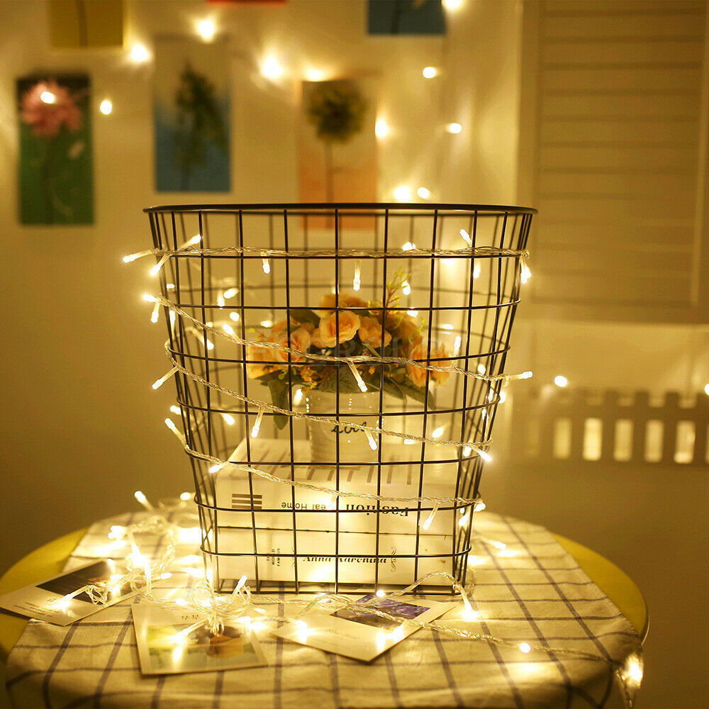 Weihnachtsbaum-Feen-Lichterkette für Partys, 9,7 m 